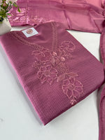 Silky kotta unstitched salwar set / NC199
