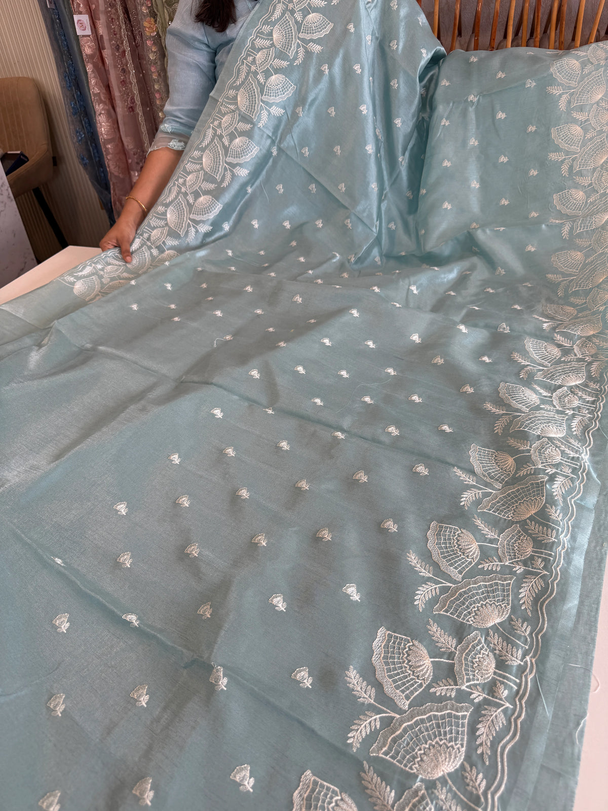 Semi silk saree / MD5137