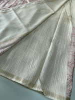 Soft semi Tussar saree/7684