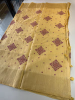 Semi jute saree/ DHB8