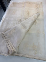 Glass Organza Saree/ CW666