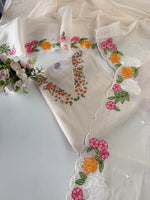 Soft Chanderi unstitched salwar set /NC169