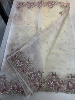 Premium Glass organza Saree/AP173