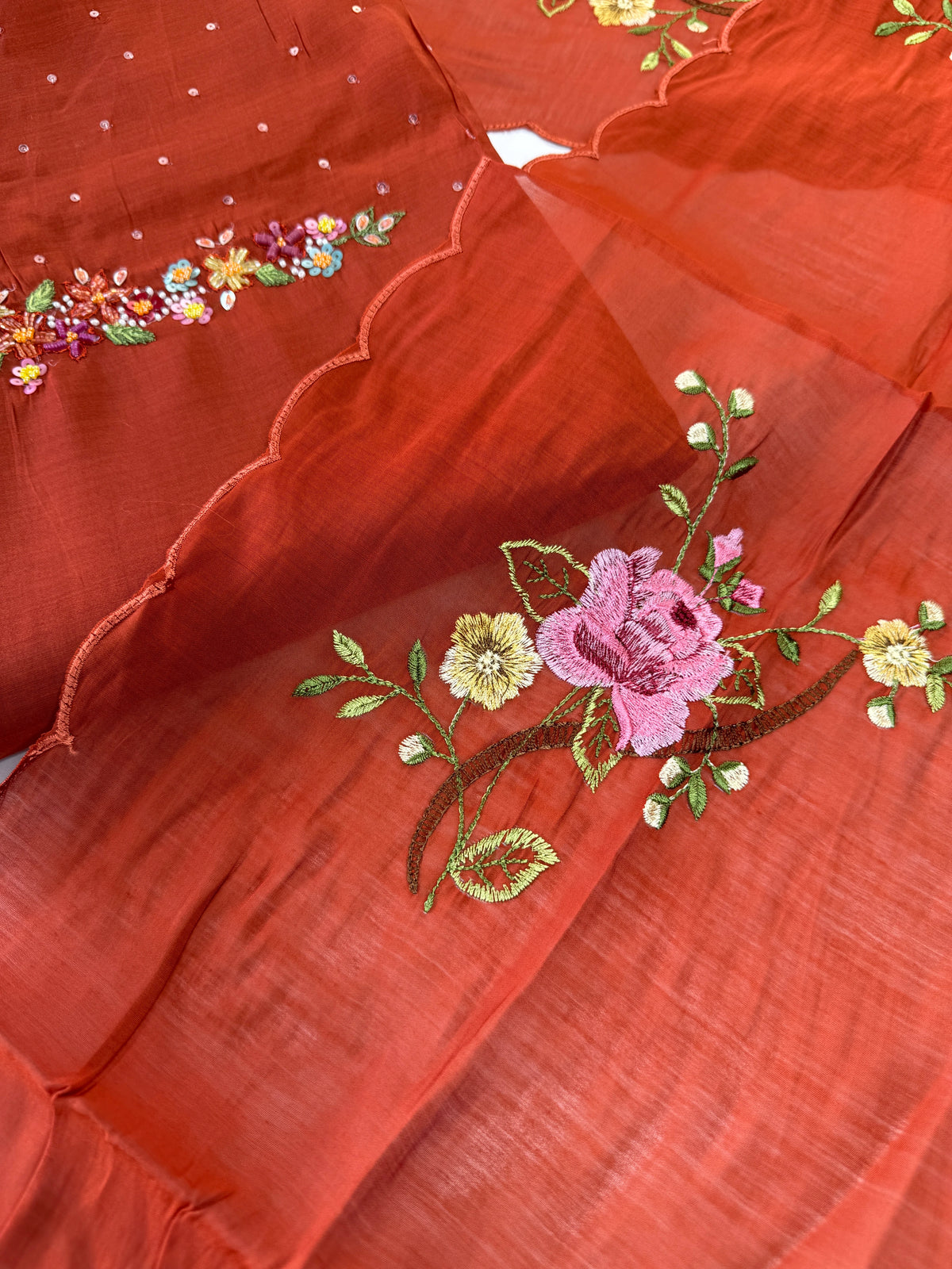 Unstitched salwar set /NC114