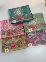 Tissue organza saree /RKF07