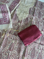 Tissue linen blend unstitched salwar / NC258