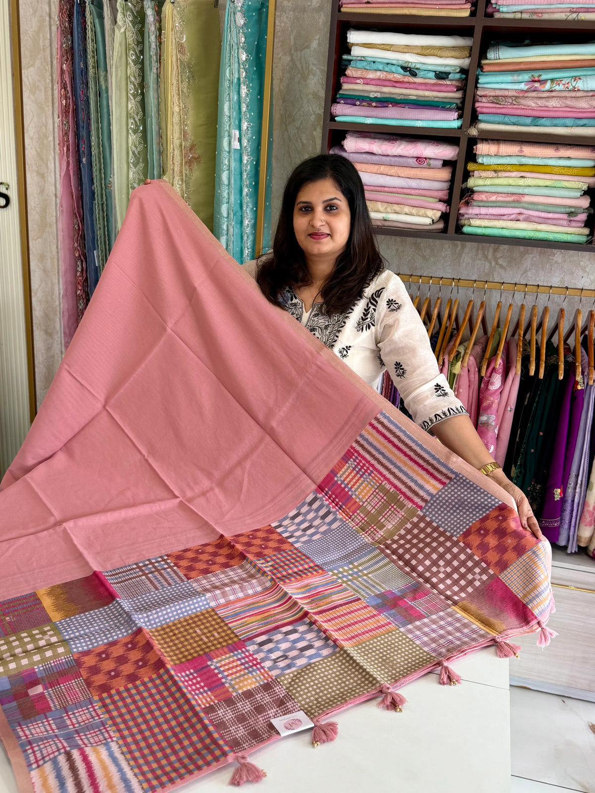 Soft Chanderi saree / PS102