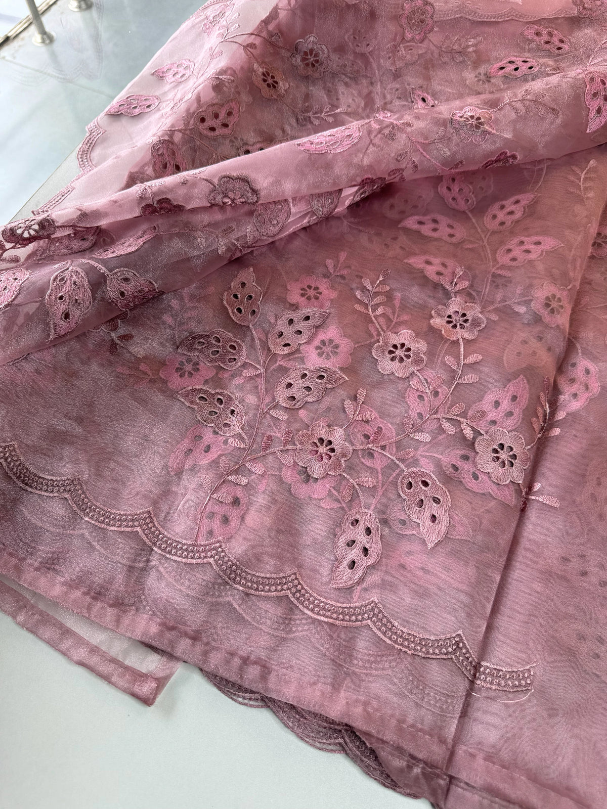 Organza Saree/GCW48