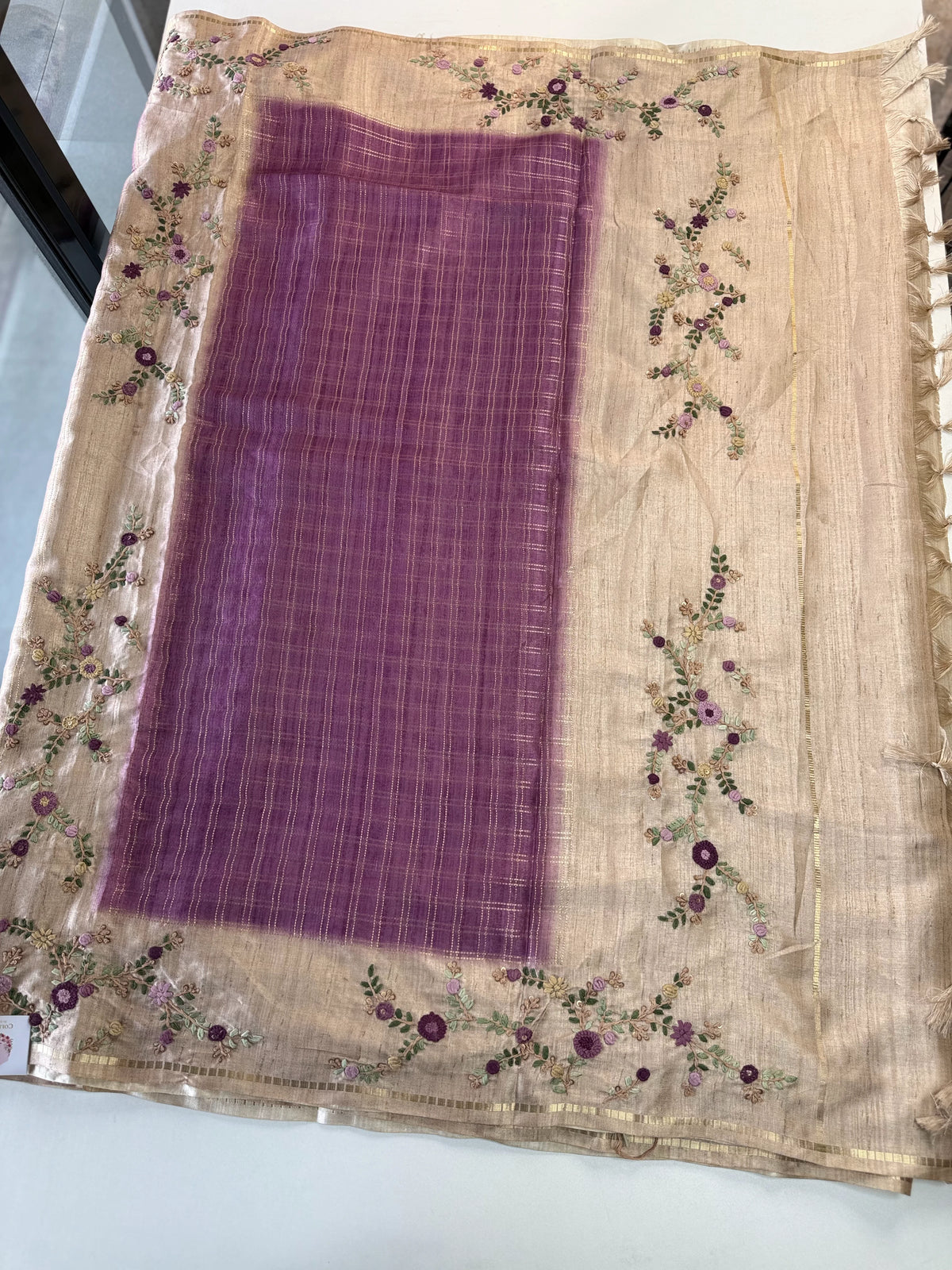 Semi soft Tussar Saree/178064