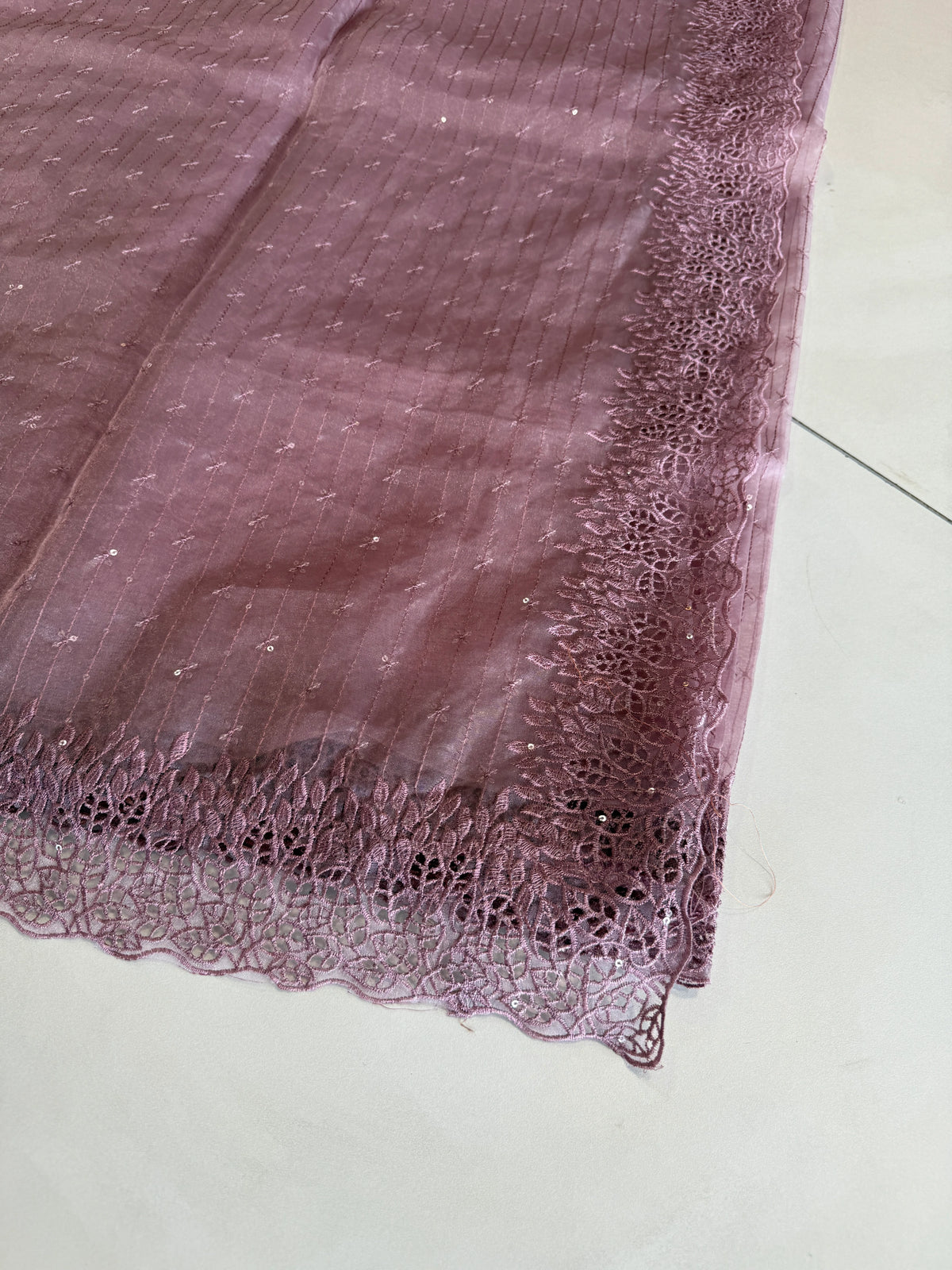 Soft Organza Saree/ Cw055