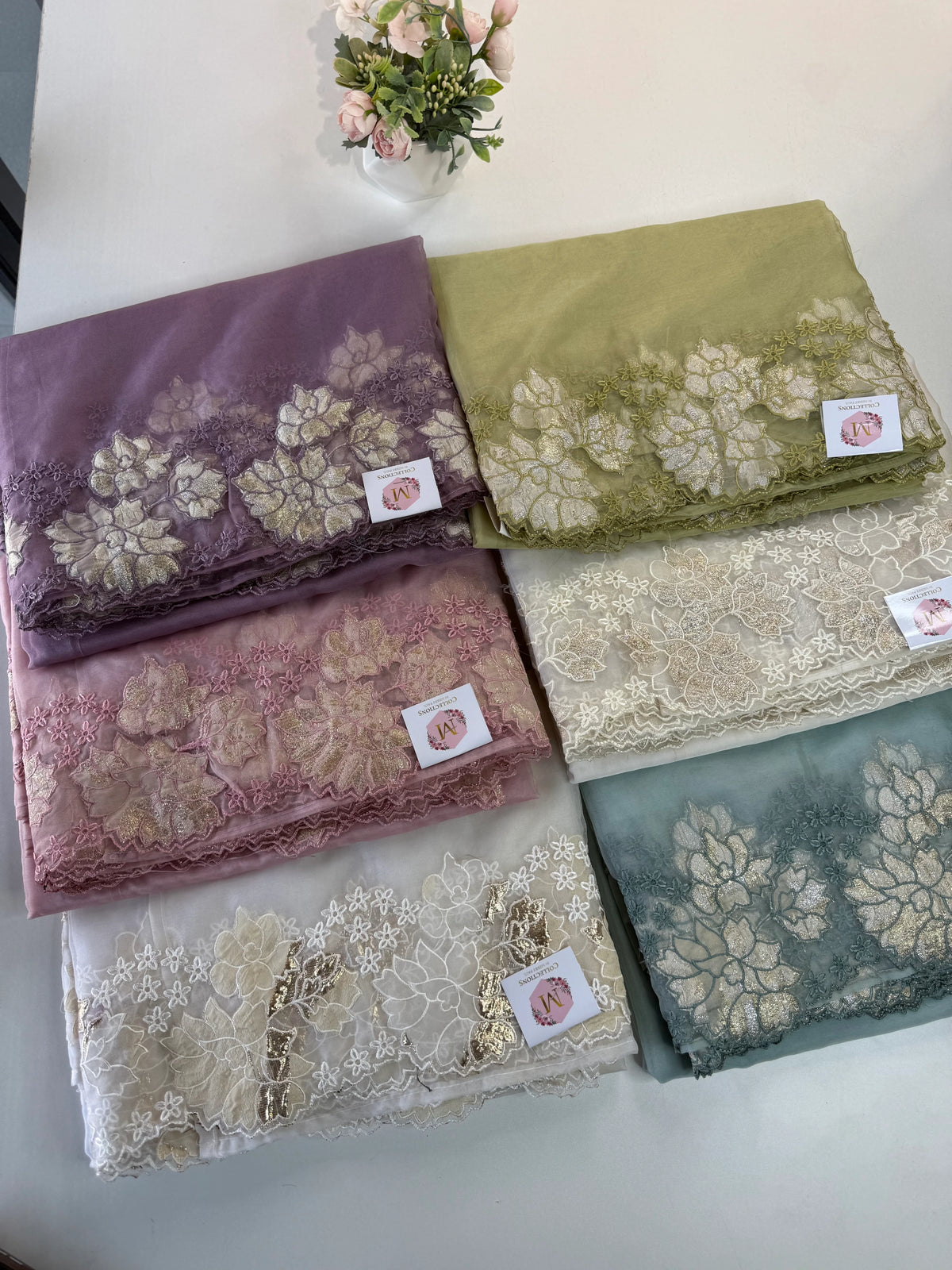 soft oragnza saree/ 287D