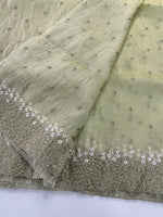 Korean organza saree/ Hw557