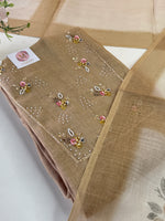 Linen unstitched salwar set /NC170