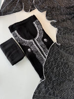 Pure Georgette chikkankari salwar set /5127