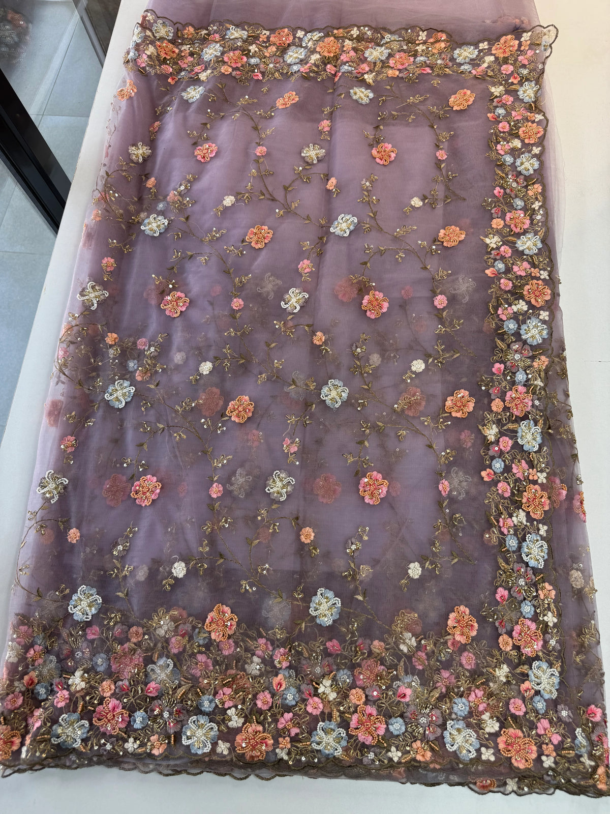 Net saree/ HL210