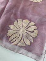 Glass Organza Saree/ LK35