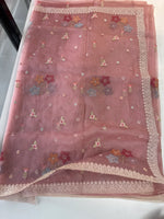 Crushed Tissue Saree/ CW323