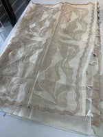 Organza saree/A893