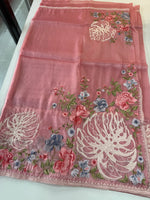 Tissue organza saree /RKF07