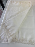 Crushed crape saree/HW324