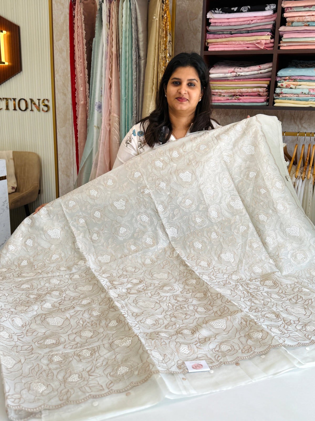 Organza Saree/ SS843