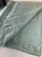 Organza blended saree/ BL924