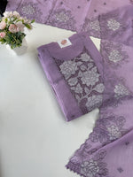 Unstitched salwar set chiffon / NC168