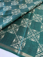 Soft semi Tussar saree/D236