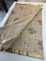 Slub Silk saree/M6186