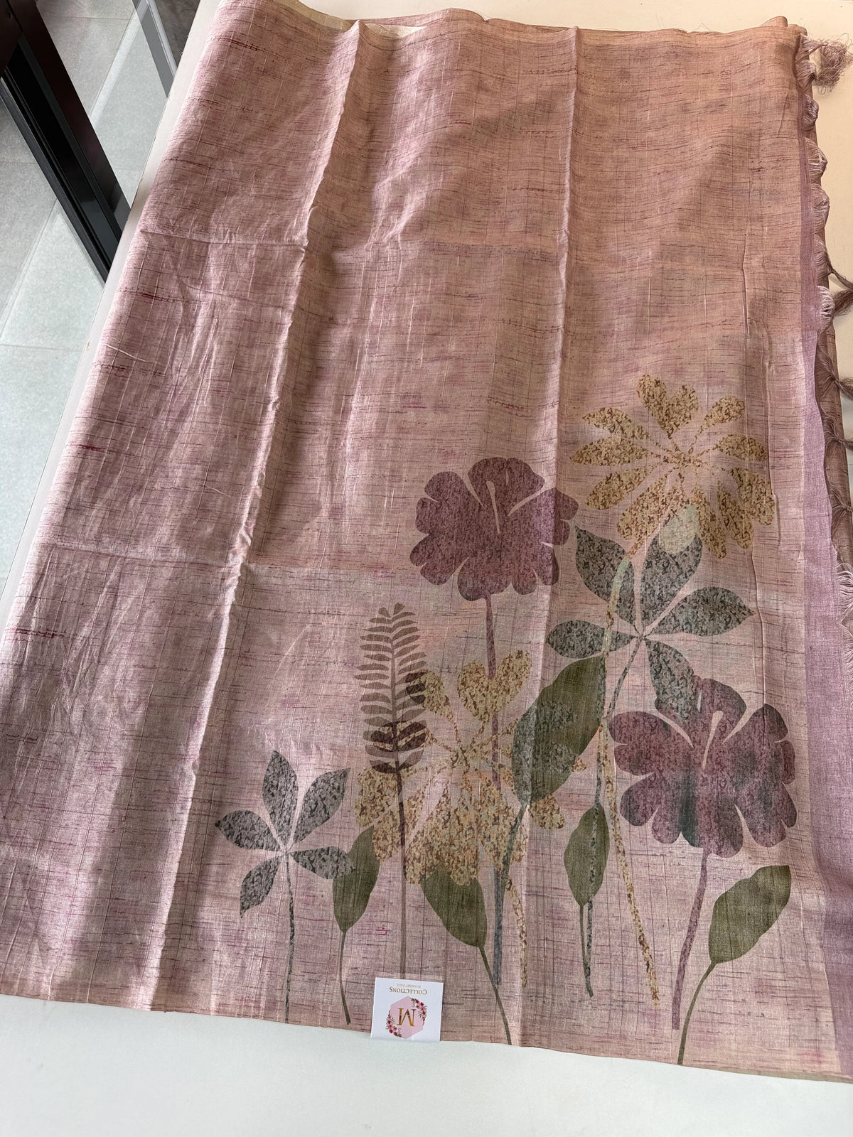 Semi silk saree / S1212