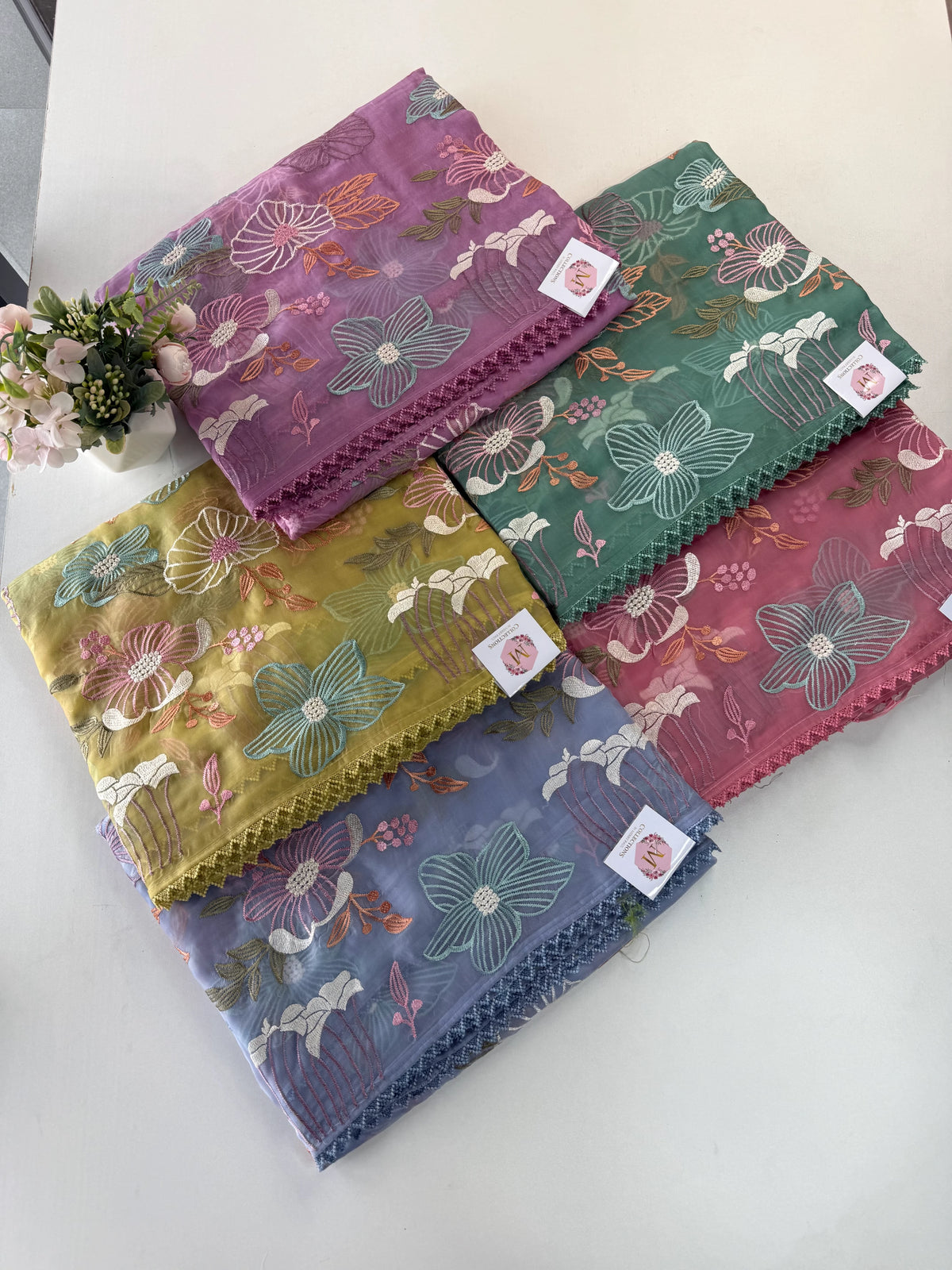 Shimmer Georgette Saree/RKF75