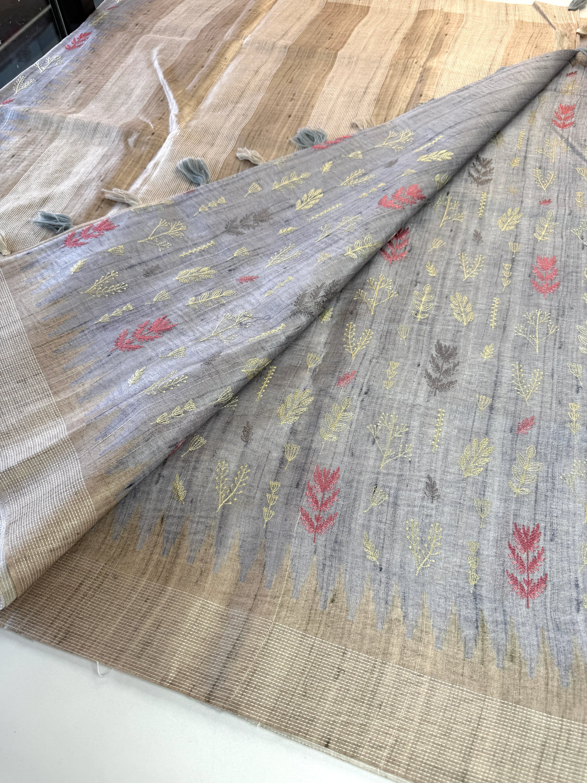 Semi Tussar Saree/ RD125