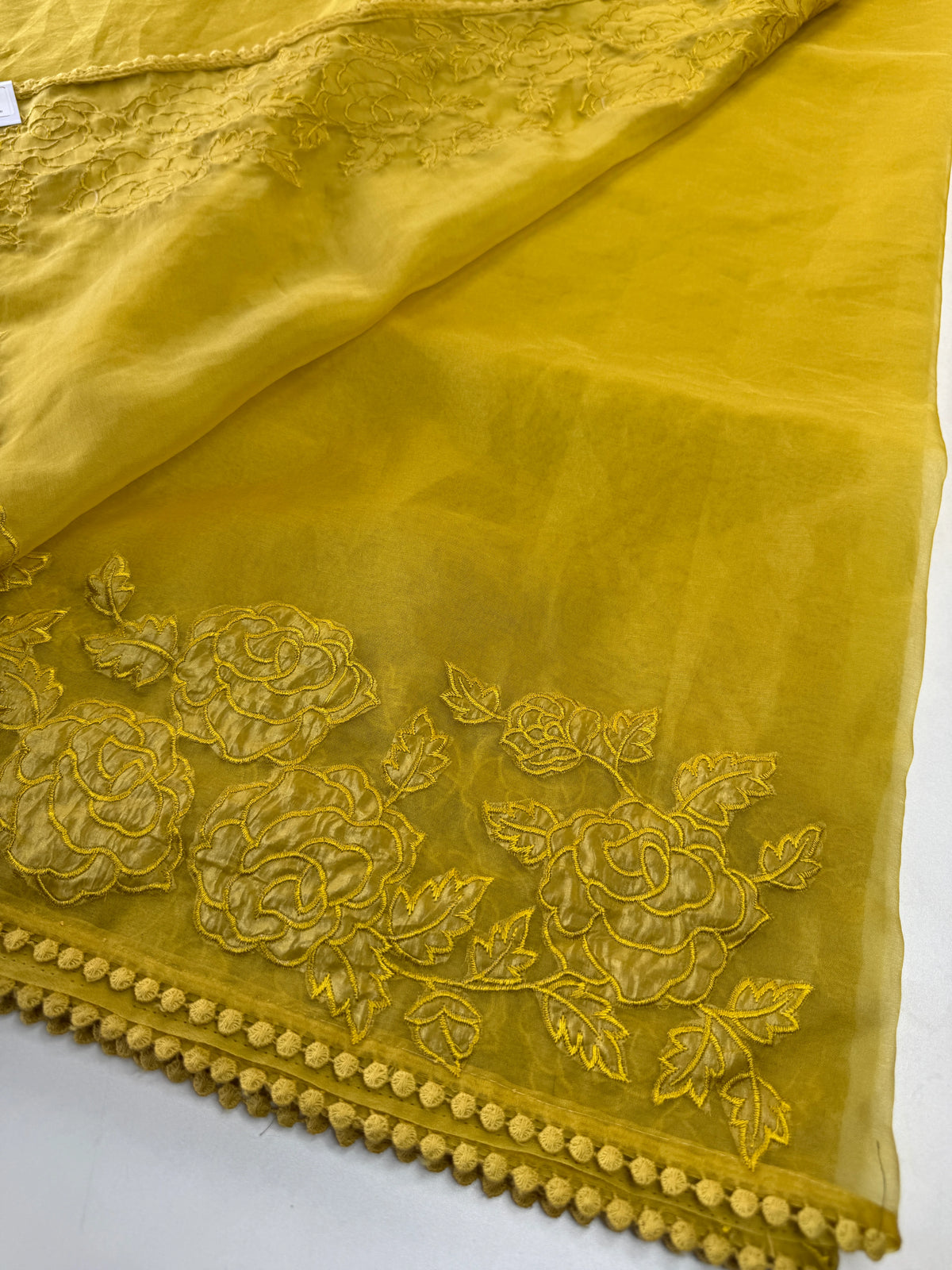 Soft organza saree/ Mu003