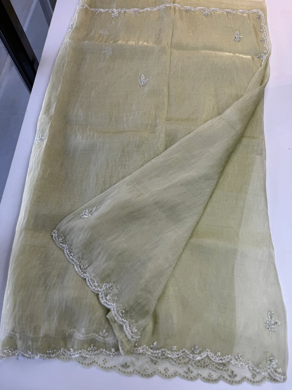 Korean Organza Saree/HW402