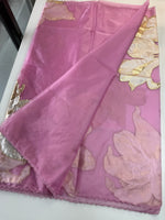 Soft oragnza saree/LK50