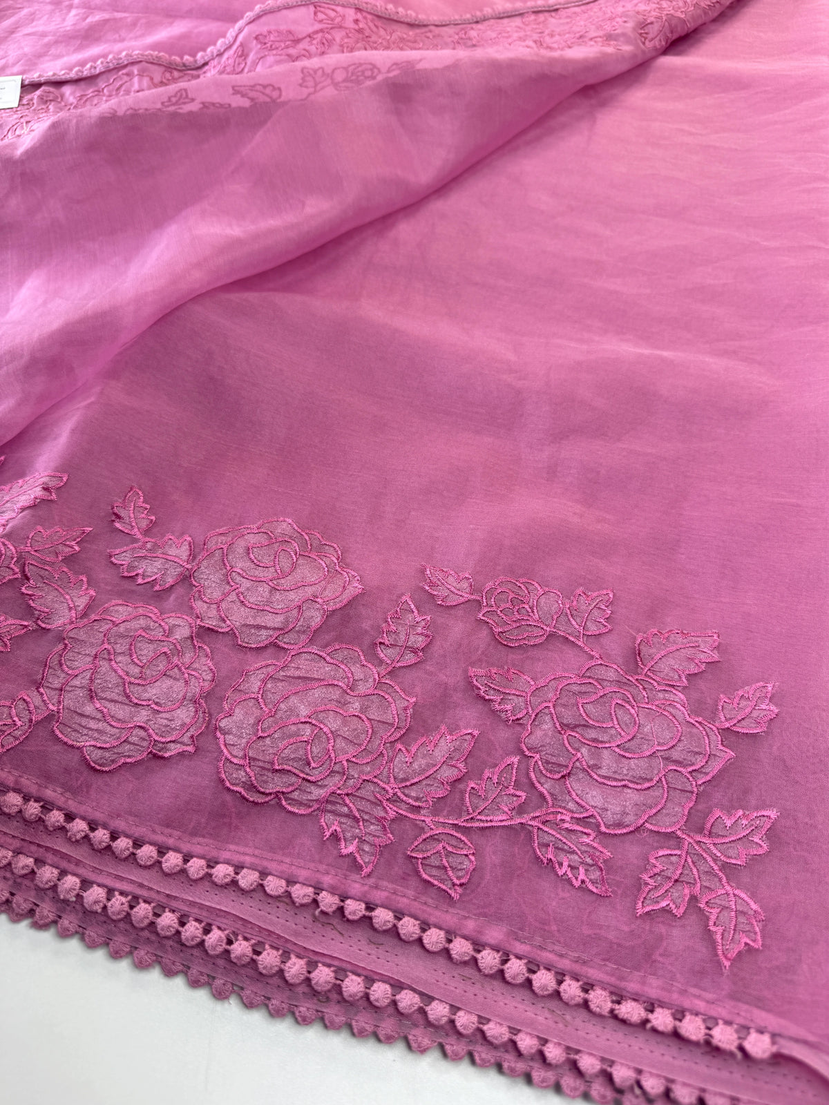 Soft organza saree/ Mu003
