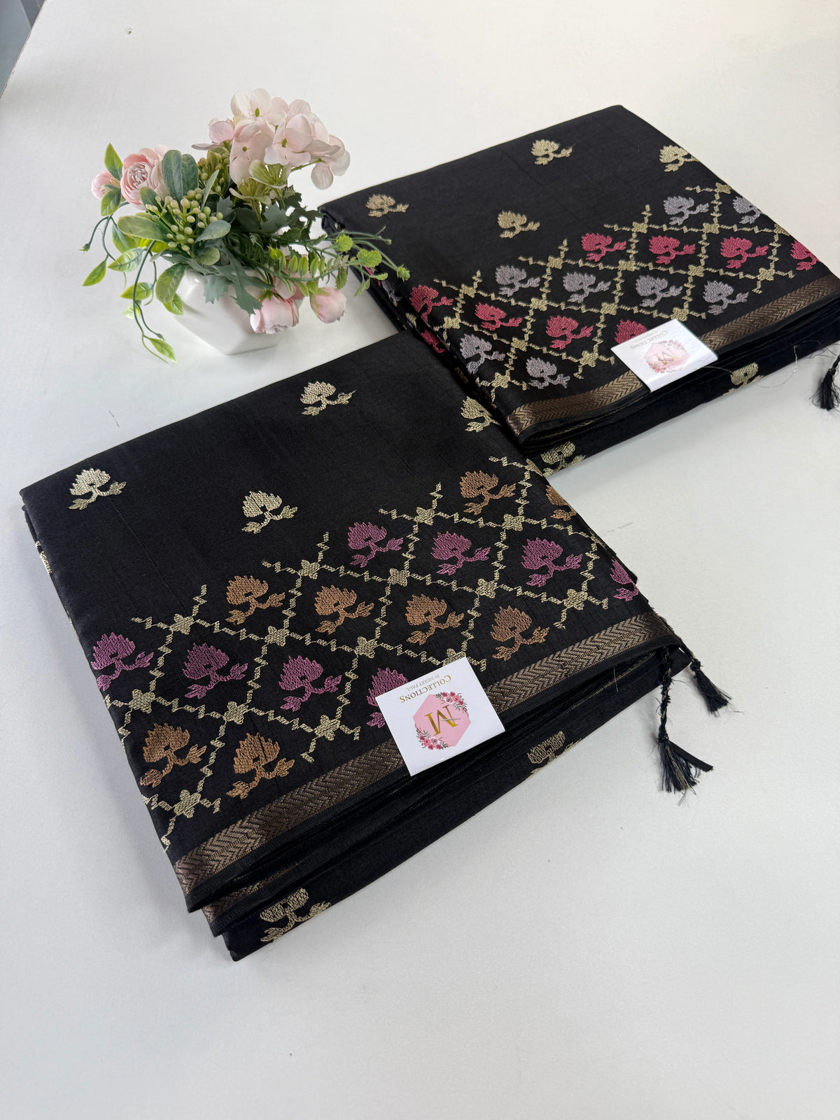 Soft semi Tussar saree/DP385