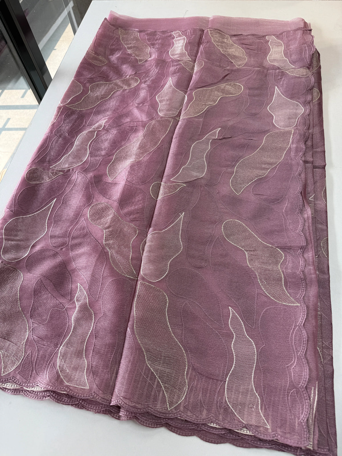 organza saree/ CW473
