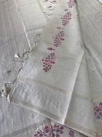 Soft semi Tussar saree/FG457