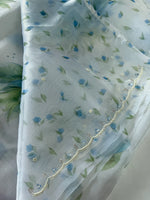 Glass organza Saree/5410