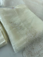Korean Organza Saree / U4834