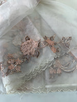 Soft organza saree/FK38