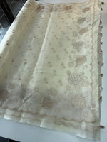 organza saree/ SS100
