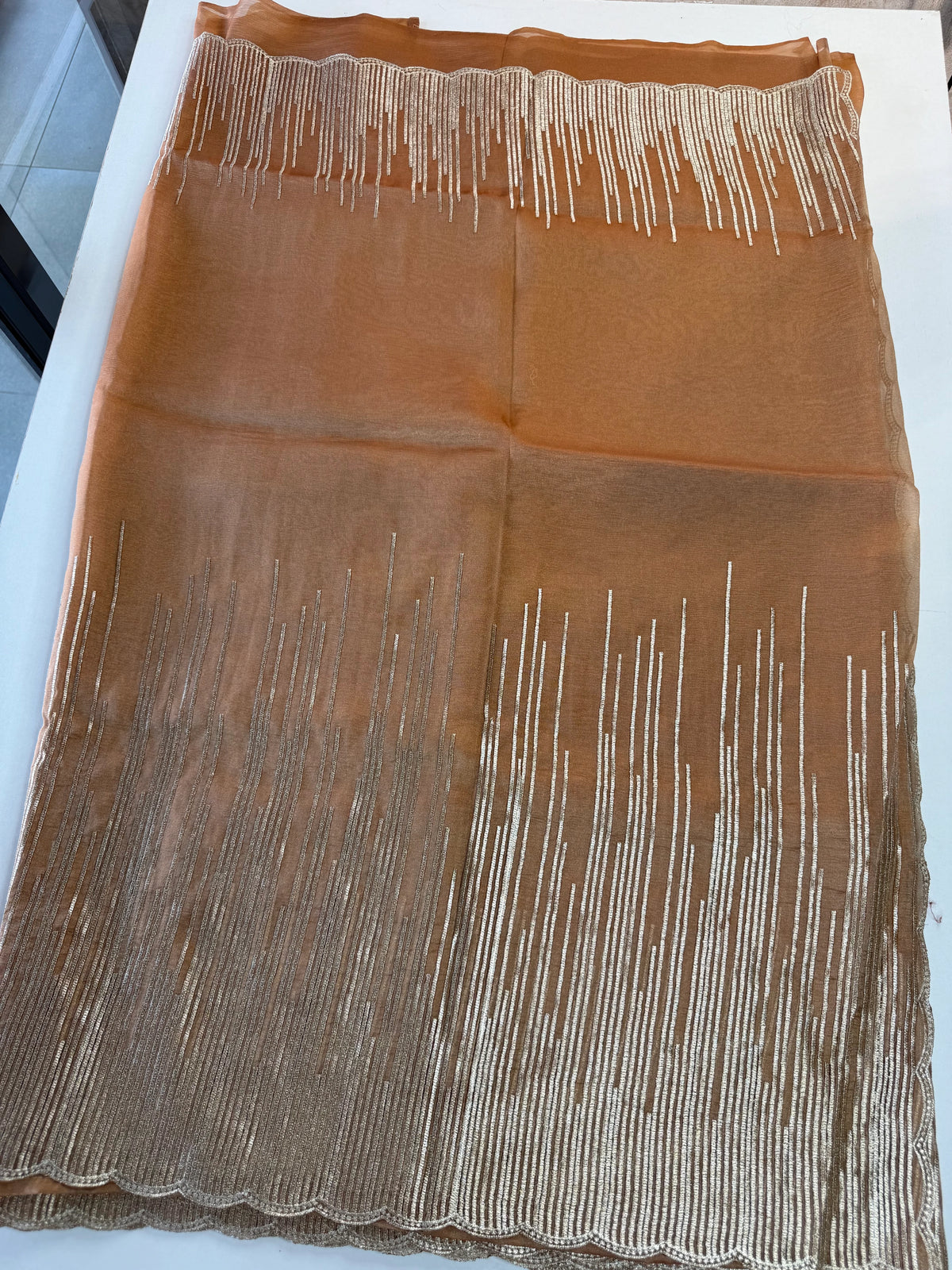 Shimmer Georgette Saree/CW474