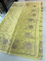 organza saree/ SS100