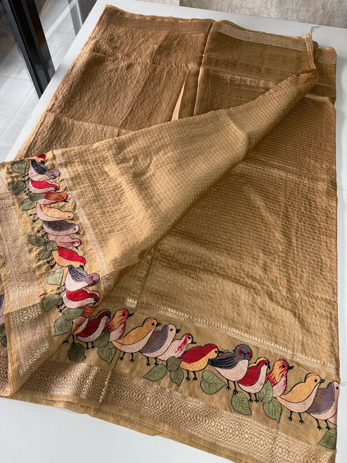 Banarasi weaved Georgette Saree/SA565