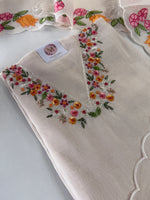 Soft Chanderi unstitched salwar set /NC169