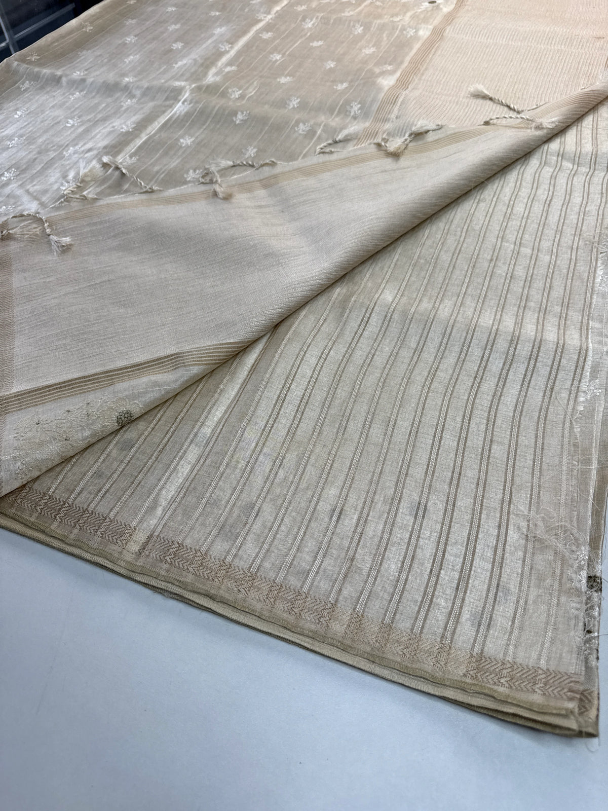 Semi Tussar saree/ FGD594