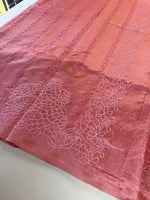 Semi silk finished saree/8065