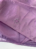 Fancy crushed Organza Saree/ HW490
